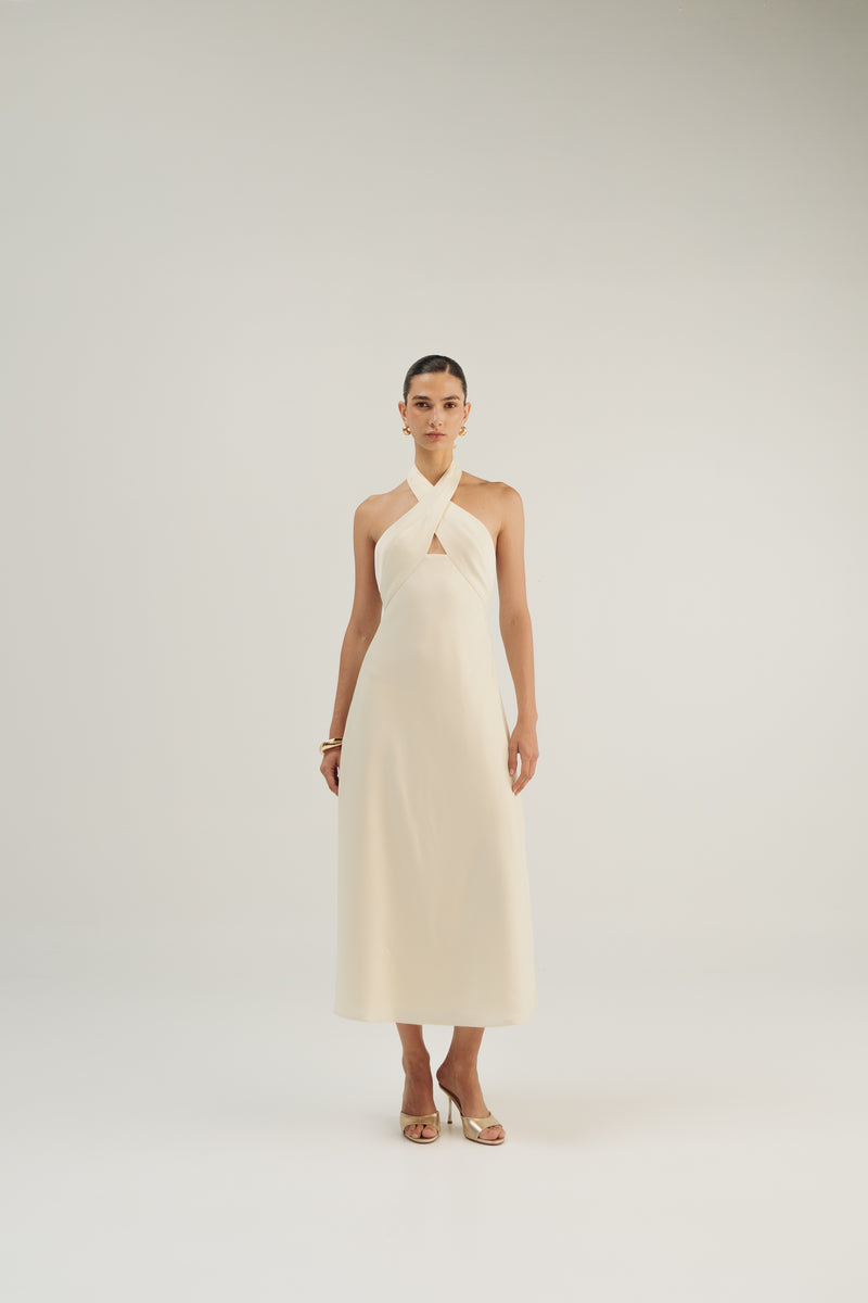 VESTIDO PROMESA - IVORY